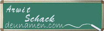 Arwit Schack Visitenkarte
